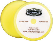 Surf City Garage Polierpad 155mm gelb, grob
