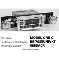 RetroSound RS-7085UNIVKT - Frontblende mit Metall-Bedienknöpfen RetroSound RS-7085UNIVKT - Frontblende mit Metall-Bedienknöpfen