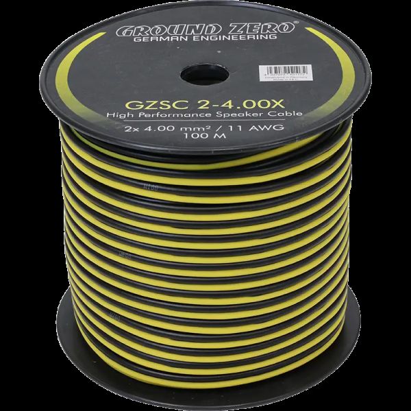 Ground Zero GZSC 2-4.00X - 2x 4 mm² speaker cable