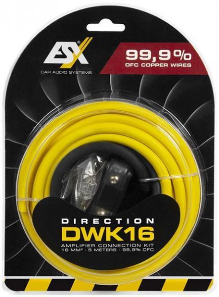 ESX Direction DWK16 - 16mm² Cable Kit