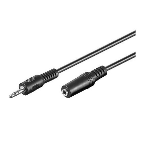 AMPIRE extension cable for 3.5mm jack plug (3-pin)