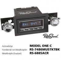 RetroSound RS-7486MUSTKTBK - Frontblende mit Metall-Bedienknöpfen RetroSound RS-7486MUSTKTBK - Frontblende mit Metall-Bedienknöpfen