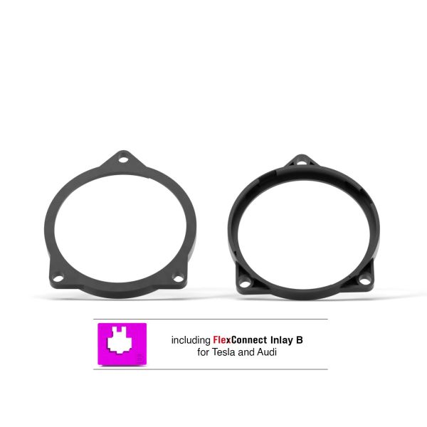 Helix CFMK100 TES.1 - 10cm adapter rings for Tesla, Audi