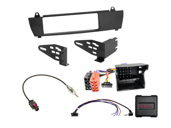 ACV 611023-08-1 - 1-DIN Kit BMW X3(E83) 02/2004-08/2010 LFB/Antenne