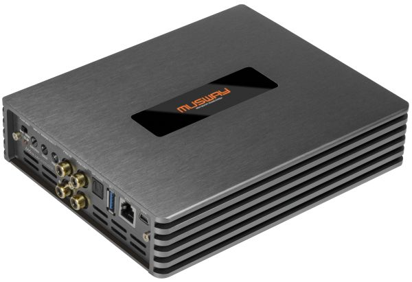 Musway M6v4-24V - 6-CHANNEL CLASS D AMPLIFIER WITH 8-CHANNEL DSP