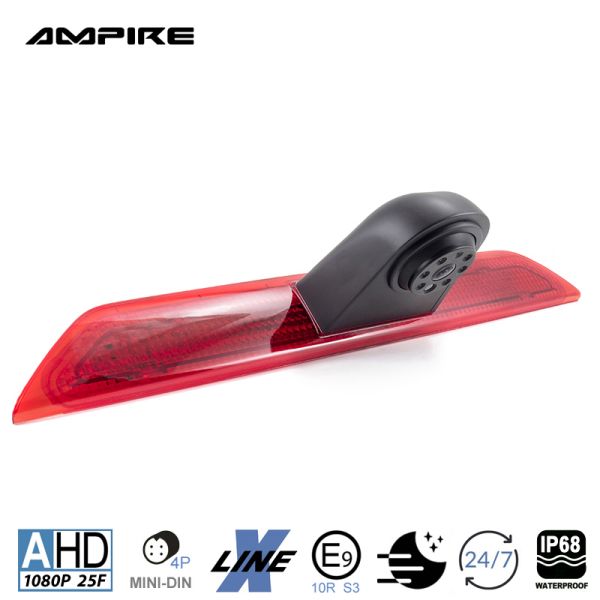 Ampire KVA-TRANSIT - Rear view camera for Ford Transit 7th Gen. with roof H2 (year 2014-2019)