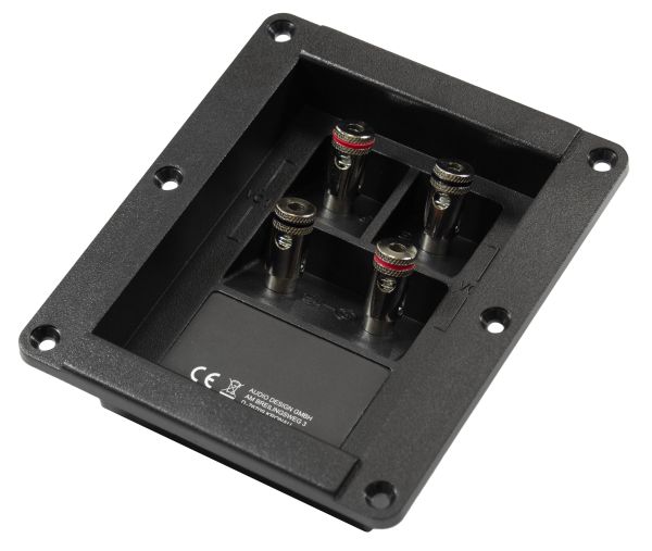 ESX DCT - 4-pol Anschlussterminal für Gehäuse-Subwoofer