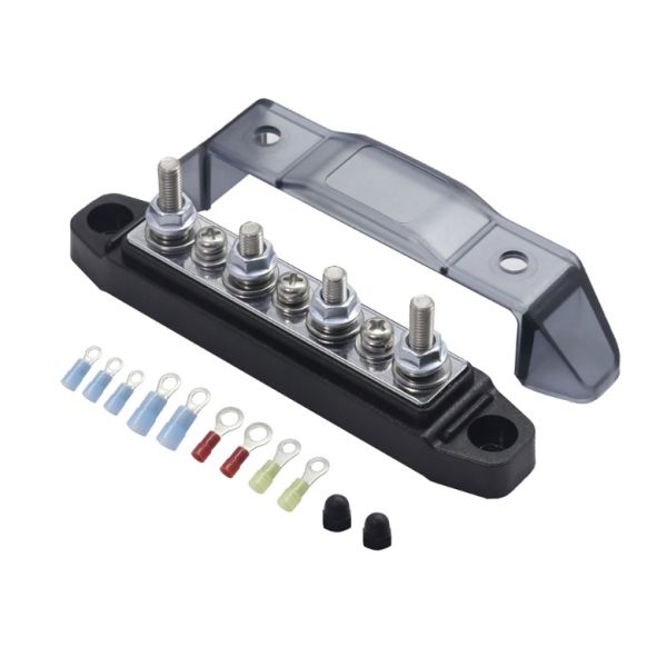 Ampire BBS43 - Stromverteiler mit 7 Anschlüssen (4x M5)