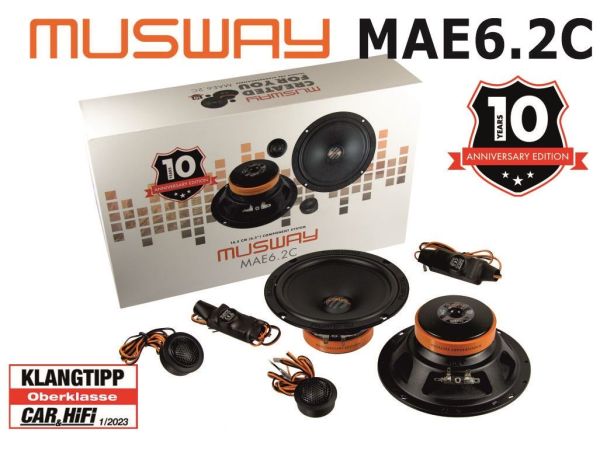 Musway MA E6.2C - 16,5cm 2-Wege Composystem