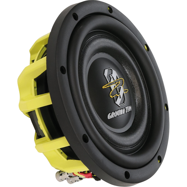 Ground Zero GZHW 8SPL-D2 FLAT - 20cm flacher Subwoofer