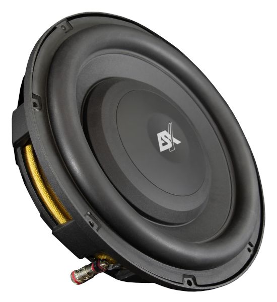 ESX QXP104 - 25 cm Flat Subwoofer mit Schutzgitter