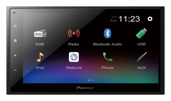 Pioneer DMH-A340DAB - 2-DIN Mediaciever