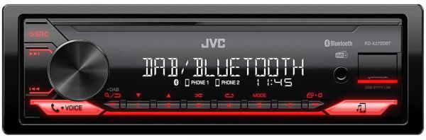 JVC KD-X272DBT - 1DIN Digital Media Receiver 