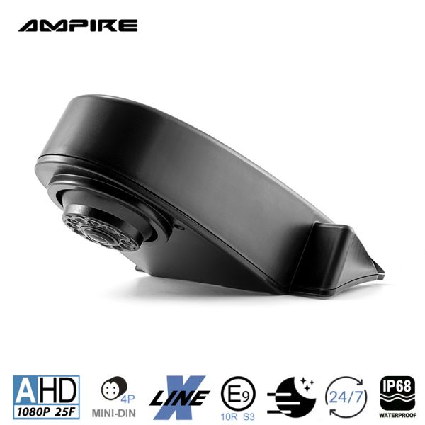 Ampire KVA 200 - rear view camera, 95°, 35.5mm, universal, black