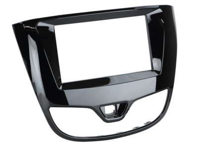 ACV 2-DIN radio panel for Opel Karl 2017-2019 piano black