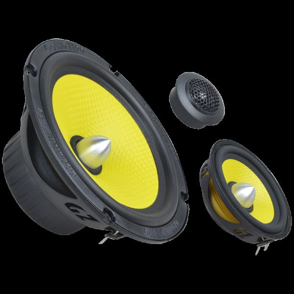 Ground Zero GZTC 165.3X-Act - 16.5cm 3-way component speaker system
