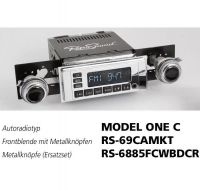 RetroSound RS-69CAMKT - Frontblende mit Metall-Bedienknöpfen RetroSound RS-69CAMKT - Frontblende mit Metall-Bedienknöpfen