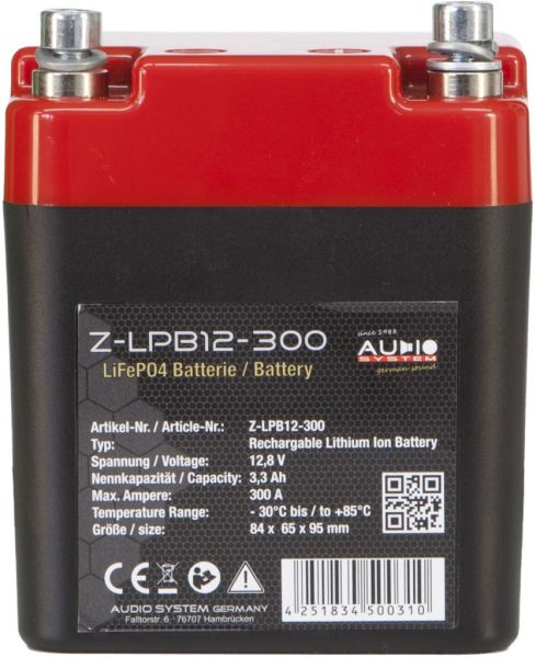 Audio System Z-LPB12-300 - Lifepo Barrier