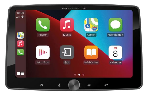 ESX VMX1000DAB - Universal 1-DIN Multi-Angle Media Moniceiver