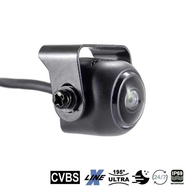 Ampire KCX602 - Mini rear view camera (CVBS), 195°