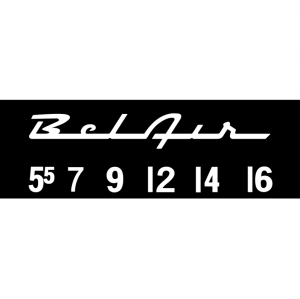 RetroSound SCP22 - Printed screen protector GM Bel Air set of 3