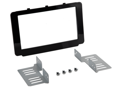 ACV 2-DIN radio panel for Toyota Hilux 2016-2020 piano lacquer