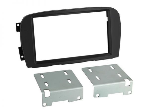 ACV 2-DIN trim panel Mercedes SL-Class black