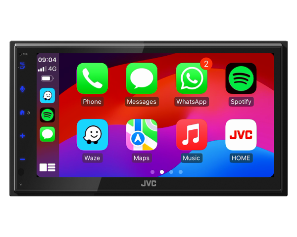 JVC KW-M695DBW - 2-DIN digitaler Media Receiver