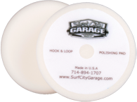 Surf City Garage Polierpad 155mm weiß, mittel Surf City Garage Polierpad 155mm weiß, mittel