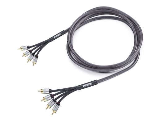 Eton RCA4U-55 - 4-Kanal High End Cinch Kabel 5.50m