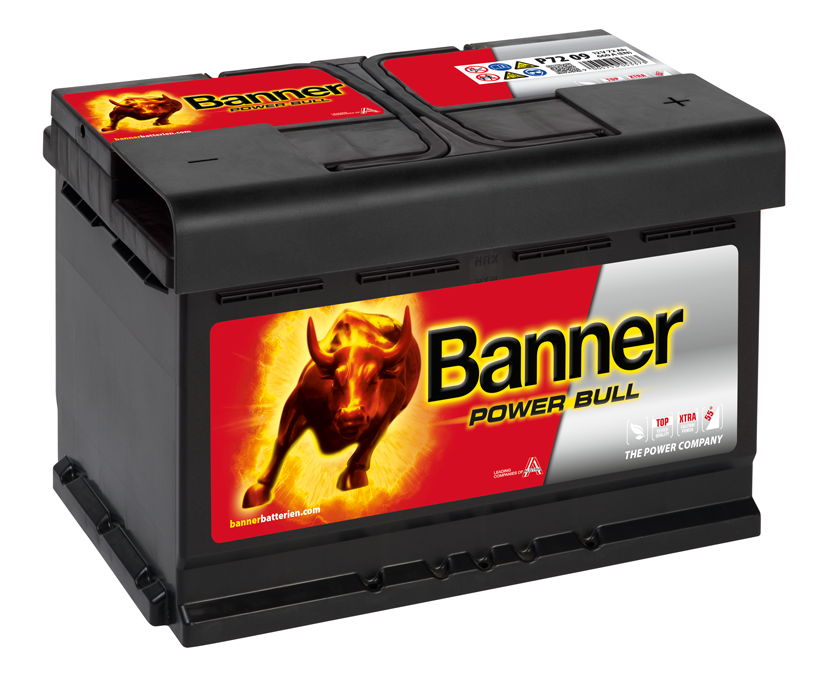 Banner Power Bull P7209 12v 72AH 660A LB3D