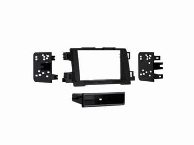 ACV 2-DIN radio bezel Mazda with compartment Mazda6(GJ)/CX5(GH) black