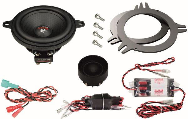 Audio system HXFIT 80 BMW UNI EVO3 - 8cm 2-way system for front and rear