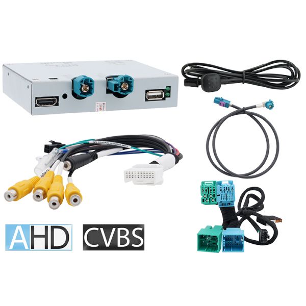 NAVLINKZ HDV-UCON10 - Video-Einspeiser AHD/FBAS/HDMI passend Uconnnect5 10 Zoll