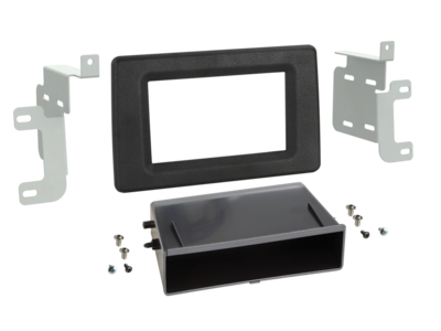 ACV 2-DIN Radioblende mit Fach für Opel Movano/Renault Master