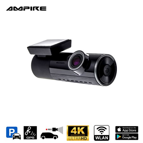 Ampire DC1-PRO - Dashcam, 2K Frontkamera mit WLAN und GPS