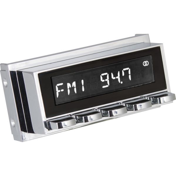 Retro Sound - Retro-Radio-C display unit (chrome)