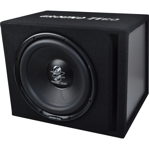 Ground Zero GZIB 30BR-ACT - 30cm Aktiver Gehäusesubwoofer 