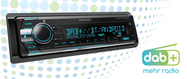 Kenwood KDC-BT960DAB - CD-Autoradio mit DAB+