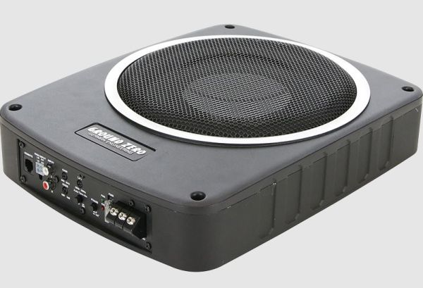 Ground Zero GZCS SW-1000A - 25cm Untersitz-Subwoofer aktiv