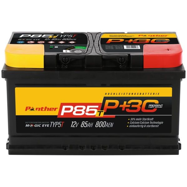 Panther P+85T Black Edition - 85 Ah