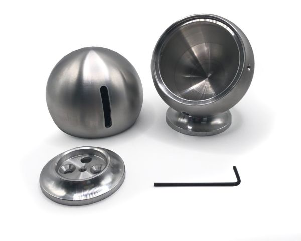 Car Specials aluminum housing with slot for Hertz MP25.3 / Audison AP 1P tweeter