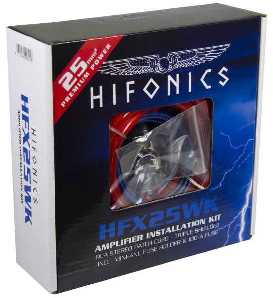 Hifonics HFX25WK - Premium Kabelkit