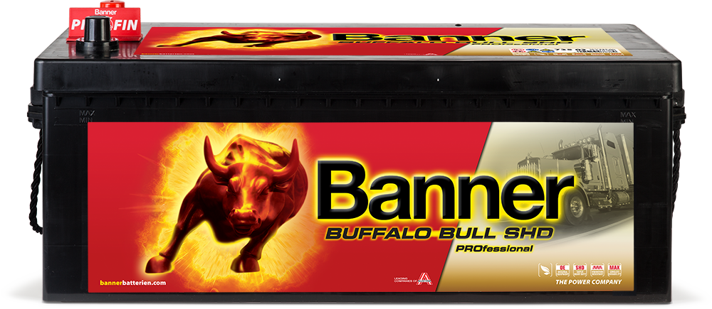 Banner Buffalo Bull SHD Professsional 72503 - 225Ah | Batteries 