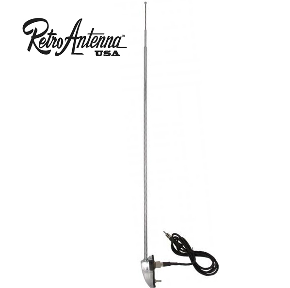 RetroSound MV-4977-01-FC-1 - Antenna for VW Beetle 49-77 Super Beetle 71-79 and VW Bus 50-79