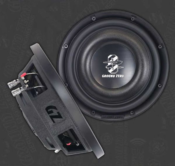 Ground Zero GZRW 300-D2 Flat - 30 cm subwoofer