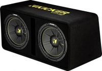 Kicker DCWC122- 2x 30 cm Gehäusesubwoofer Kicker DCWC122- 2x 30 cm Gehäusesubwoofer
