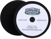 Surf City Garage Polierpad 155mm schwarz, fein Surf City Garage Polierpad 155mm schwarz, fein
