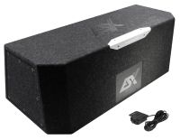 ESX DBX208BPA - 2x20cm Aktiver Dualer Gehäusesubwoofer ESX DBX208BPA - 2x20cm Aktiver Dualer Gehäusesubwoofer