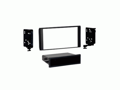 ACV 2-DIN radio bezel with compartment Subaru various vehicles